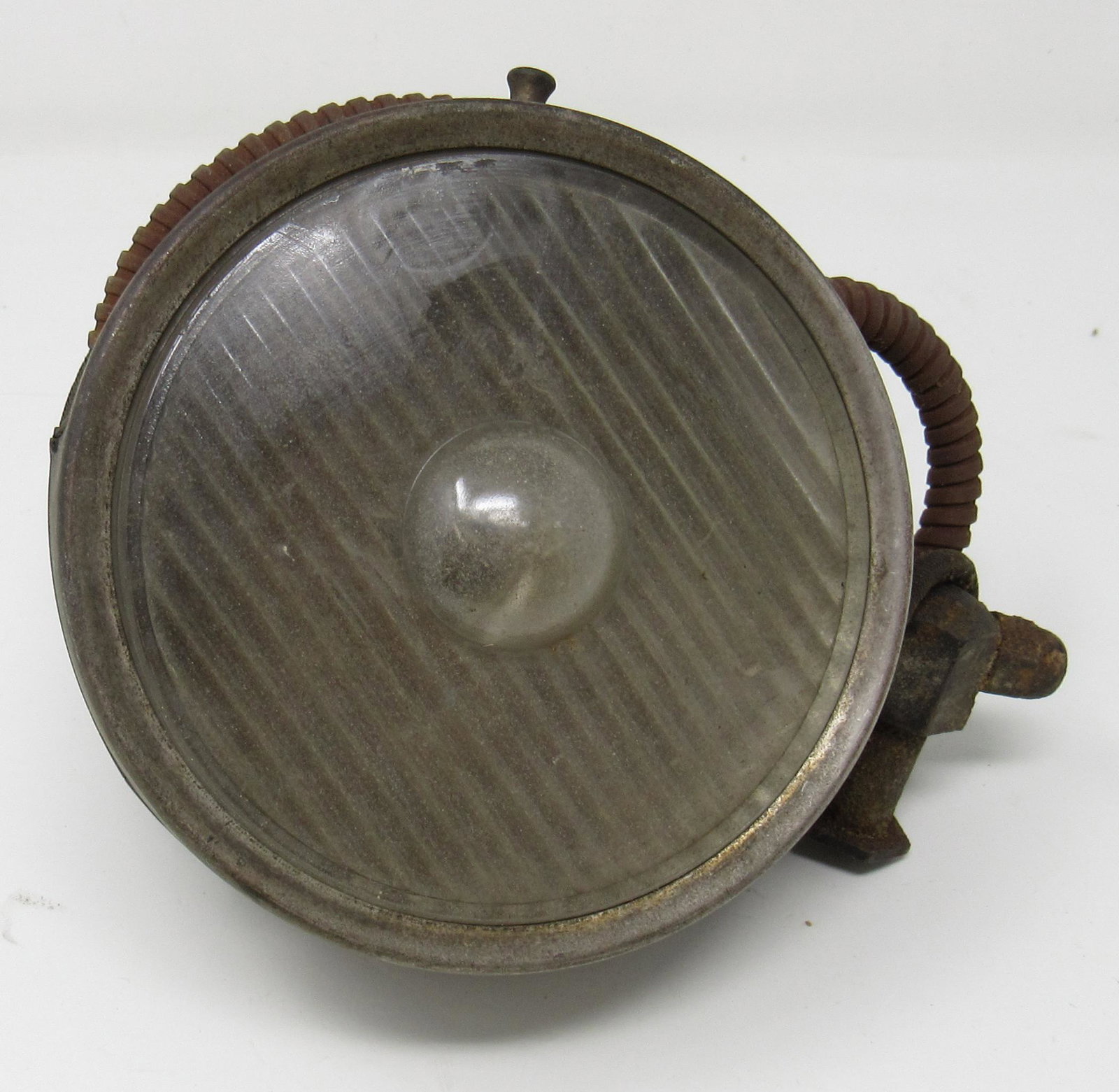 Antique Brass Car / Nautical Spot Light: Approx 4 3/4" in diameter.
