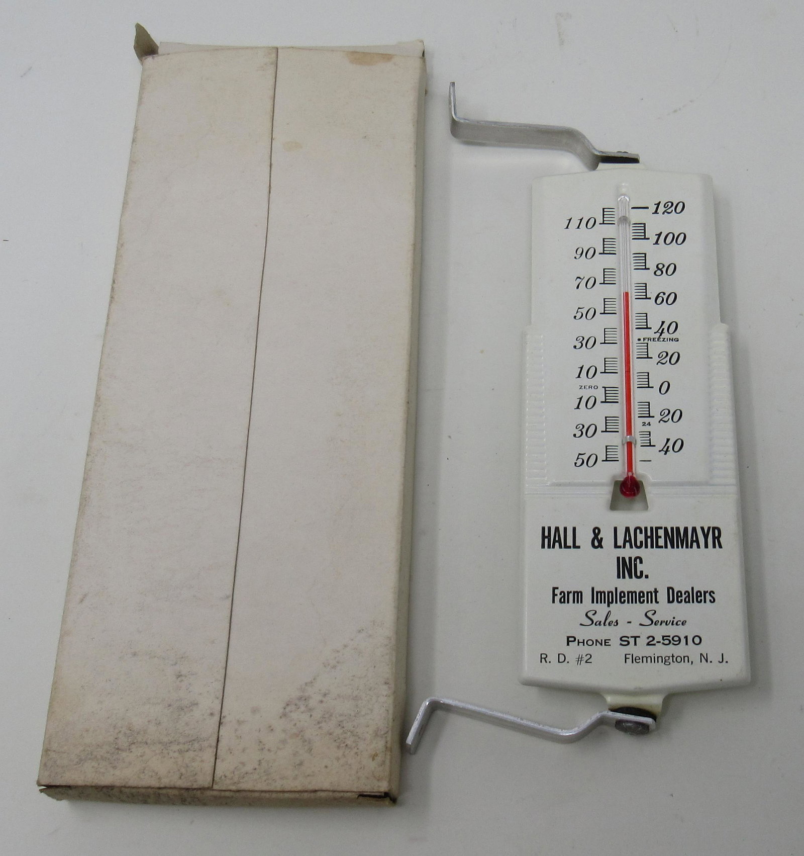Hall & Lachenmayr Farm Implement Thermometer: Flemington NJ Farm Implement dealer Thermometer