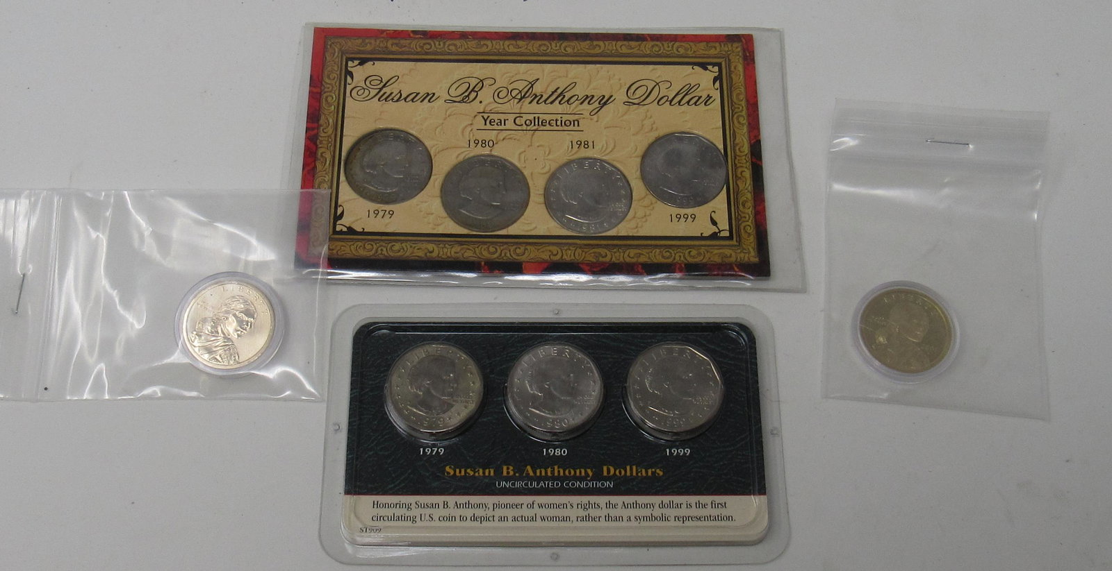 Susan B Anthony Dollars: Getting all pictured