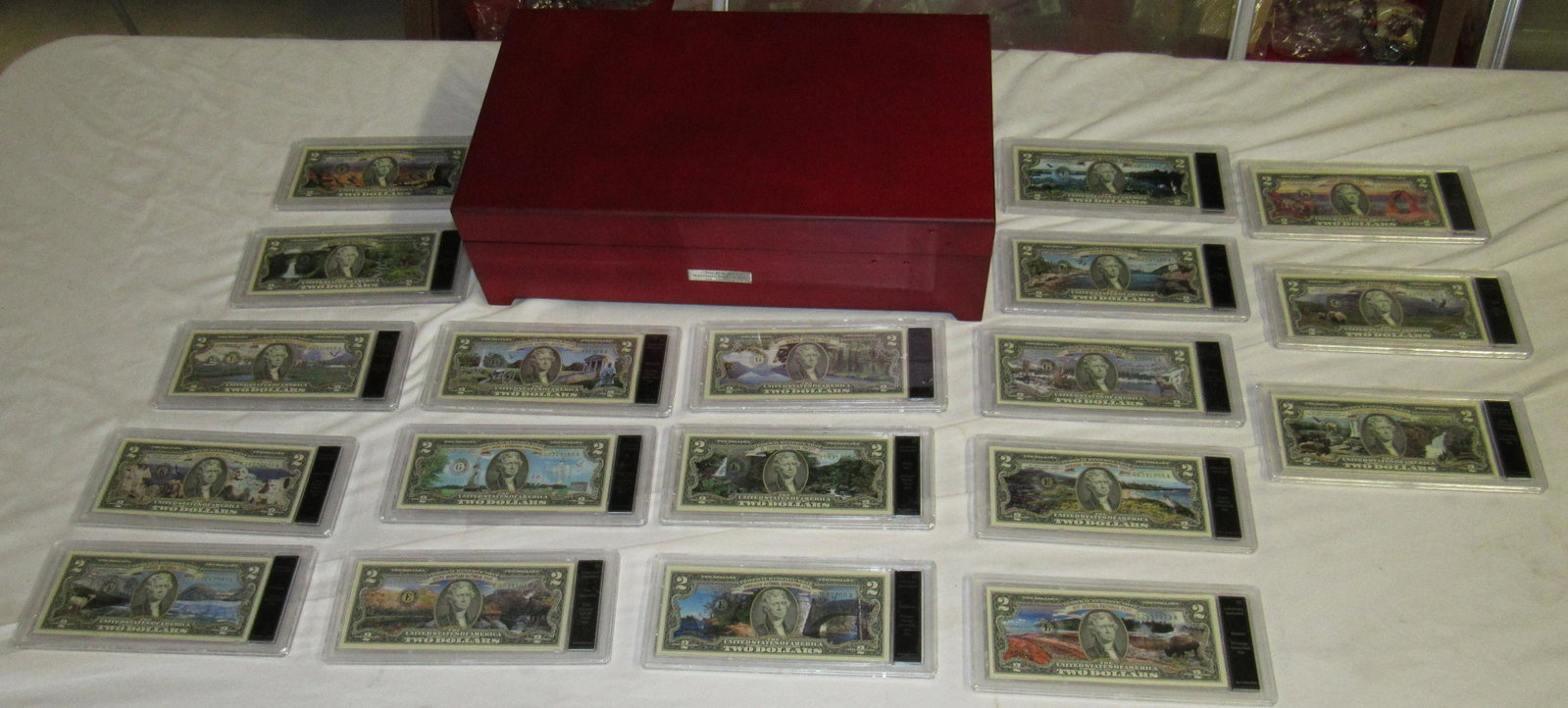 National Parks Bill Collection: There are 19 in this case. It is missing some