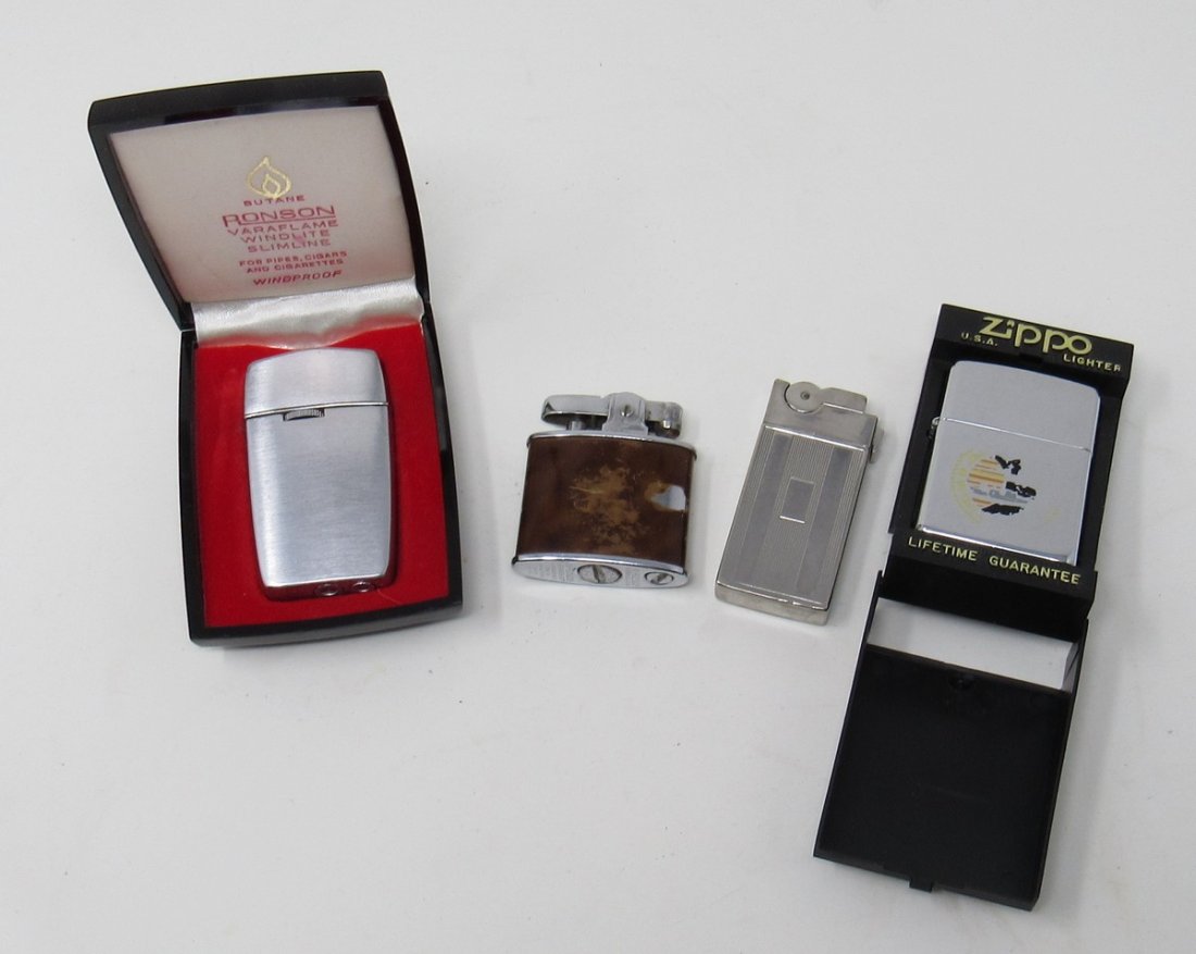 Zippo Ronson ASR Lighters: Getting all pictured