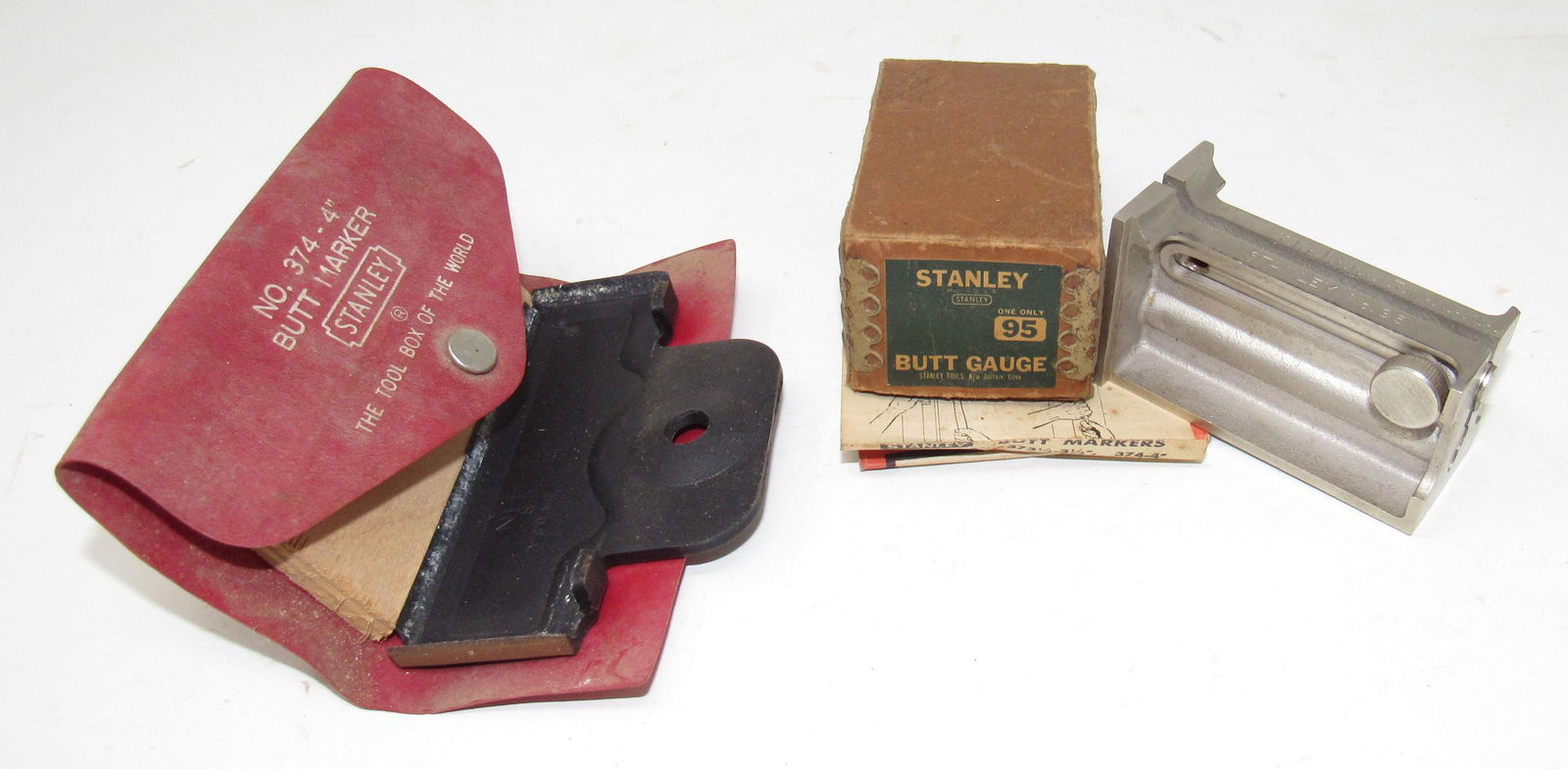 Stanley No 95 Butt Gauge 374 4" Butt Marker (1 of 3)