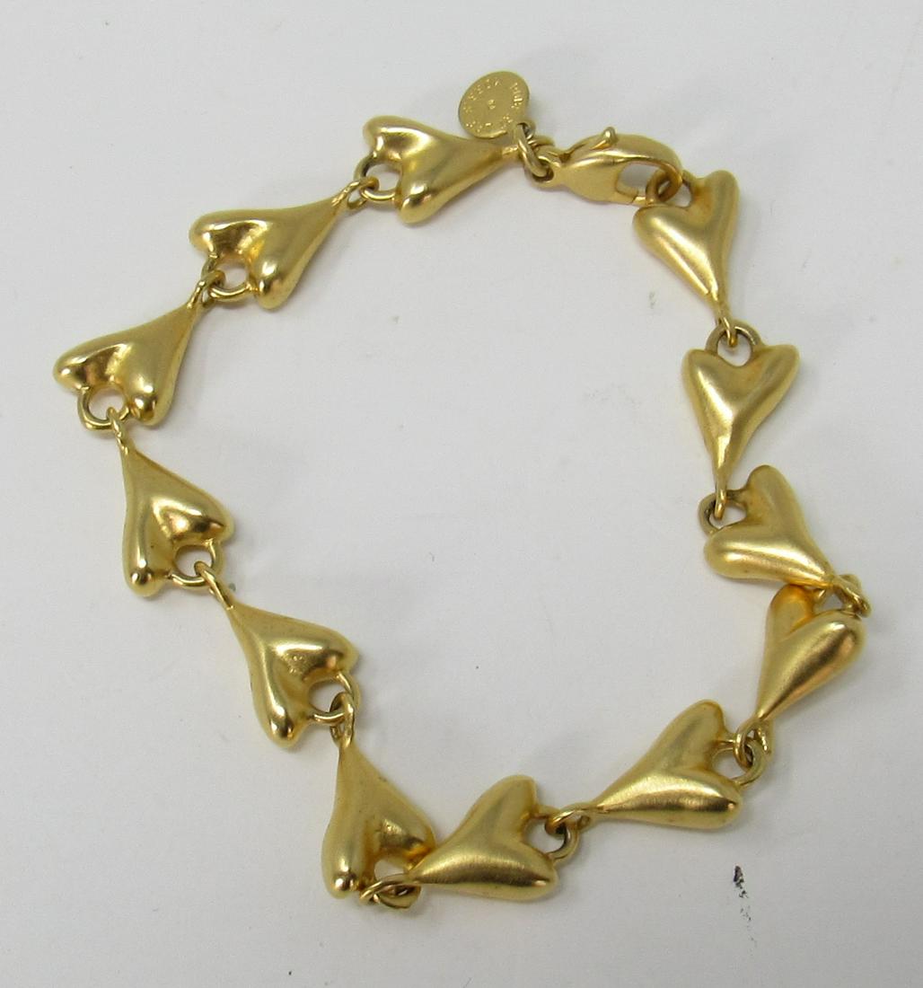 Robert Lee Morris Heart Bracelet (1 of 2)