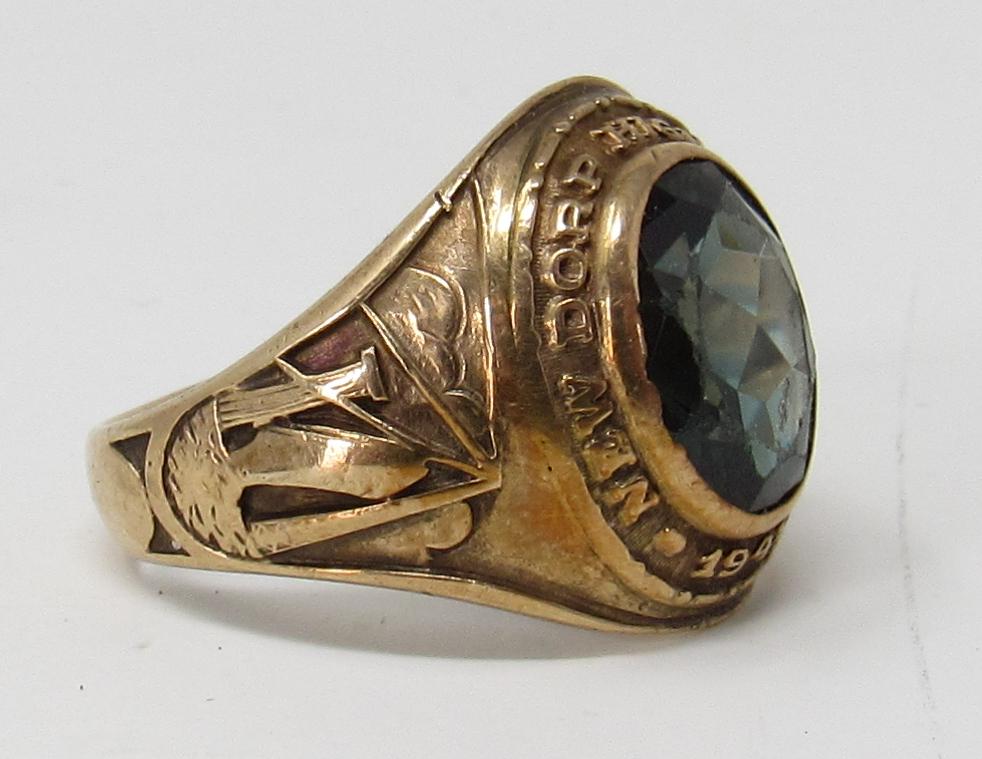1949 New Dorp High School Class Ring (1 of 6)