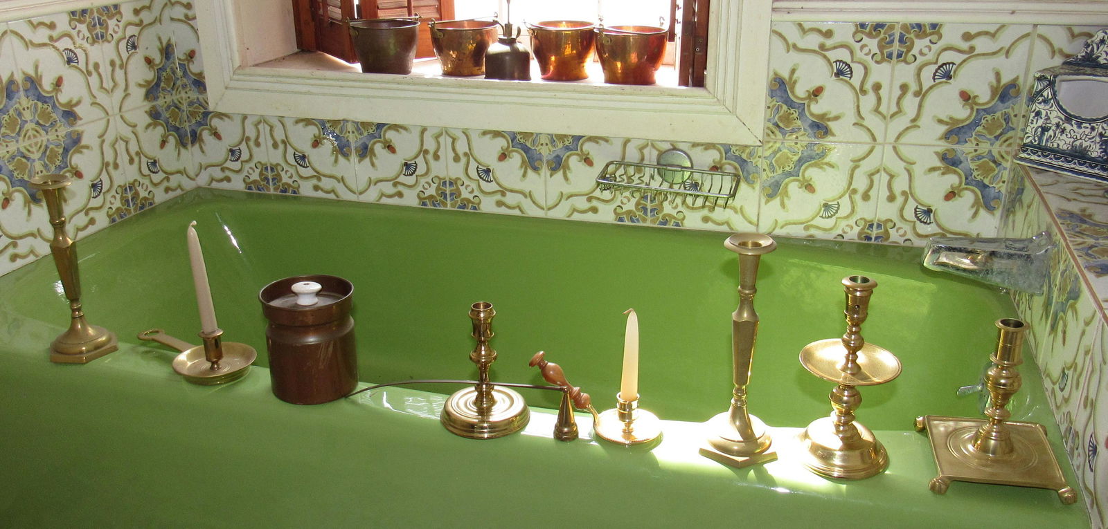 Brass Candlesticks Snuffer Copperware Pails (1 of 4)