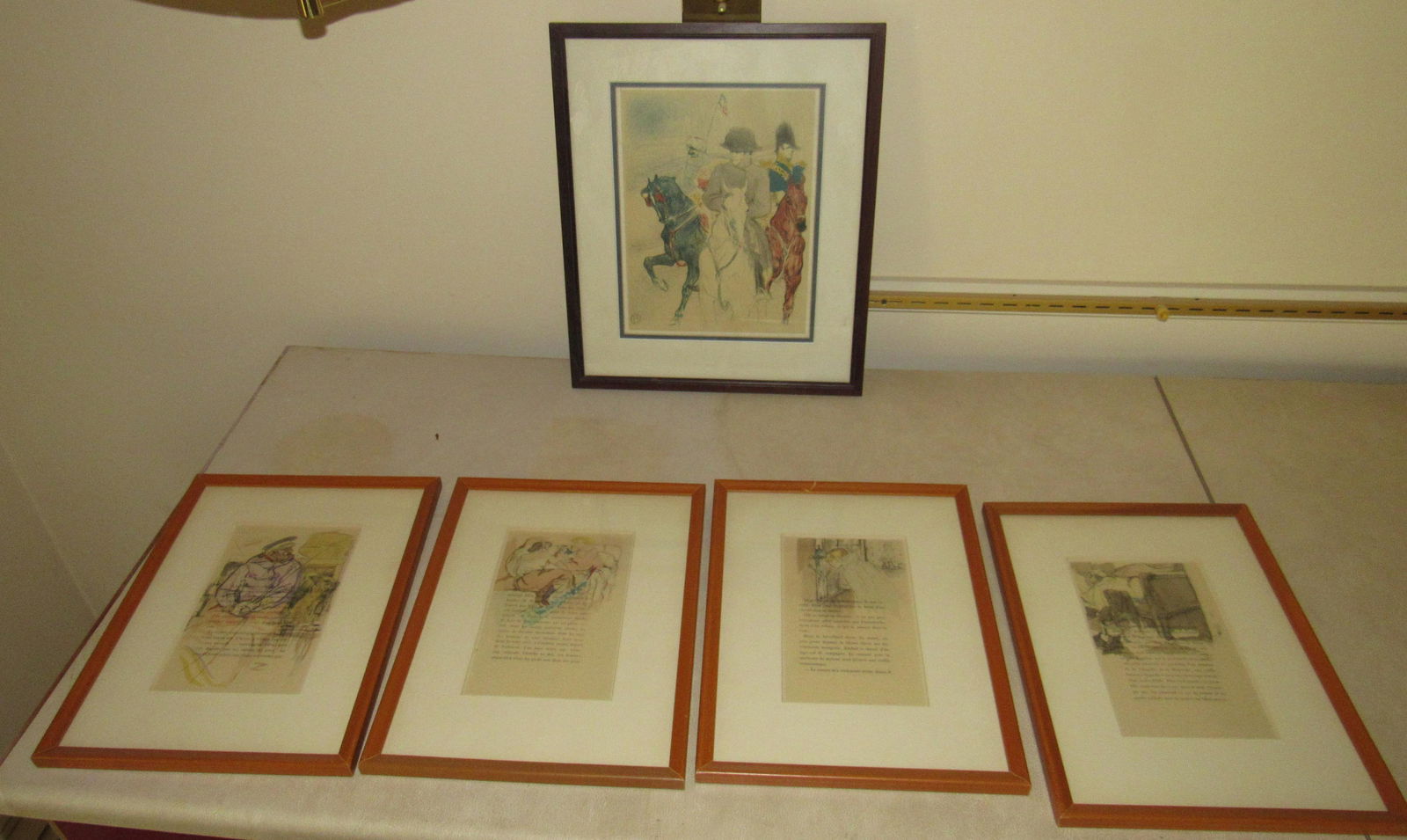 4 Prints and Hand Colored Drawing (1 of 6)