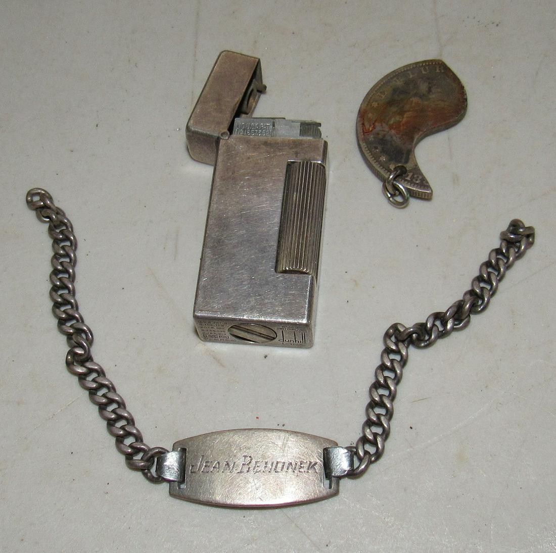 Sterling Silver Dunhill Lighter Bracelet (1 of 5)