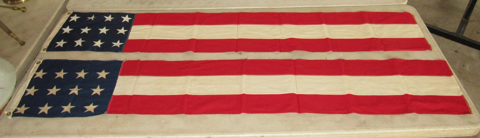 Two 2x6 American Flags: Getting both
