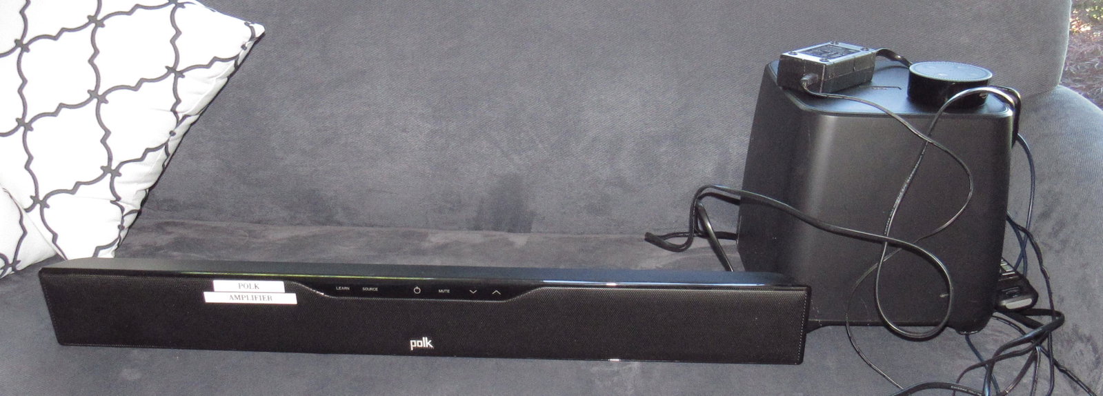Polk Surroundbar 5000 Speaker & Subwoofer: Getting all pictured