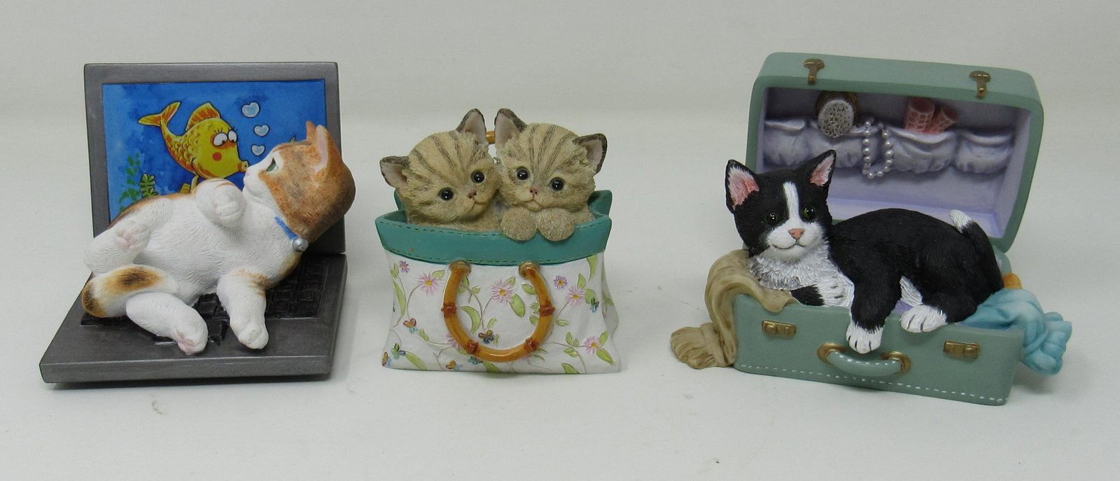 Lenox Cats: Approx 3 1/4" tall