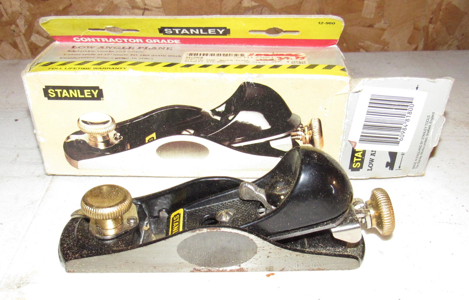 Stanley 6" Low Angle Plane: Plane