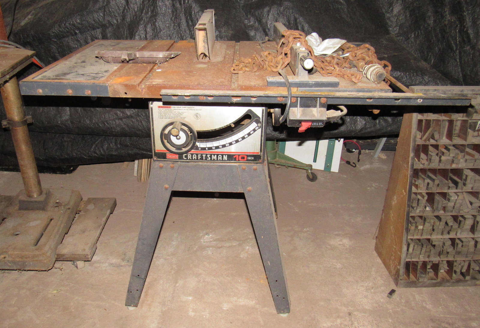 Craftsman 10 inch Table Saw: Saw