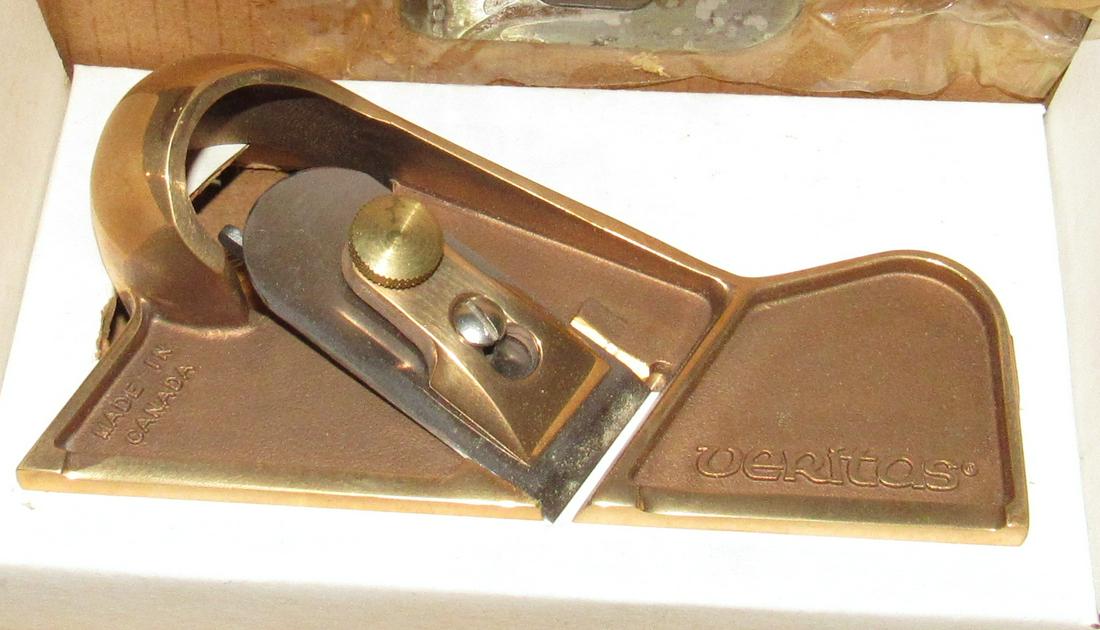 Veritas Brass Plane: Look like it was never used