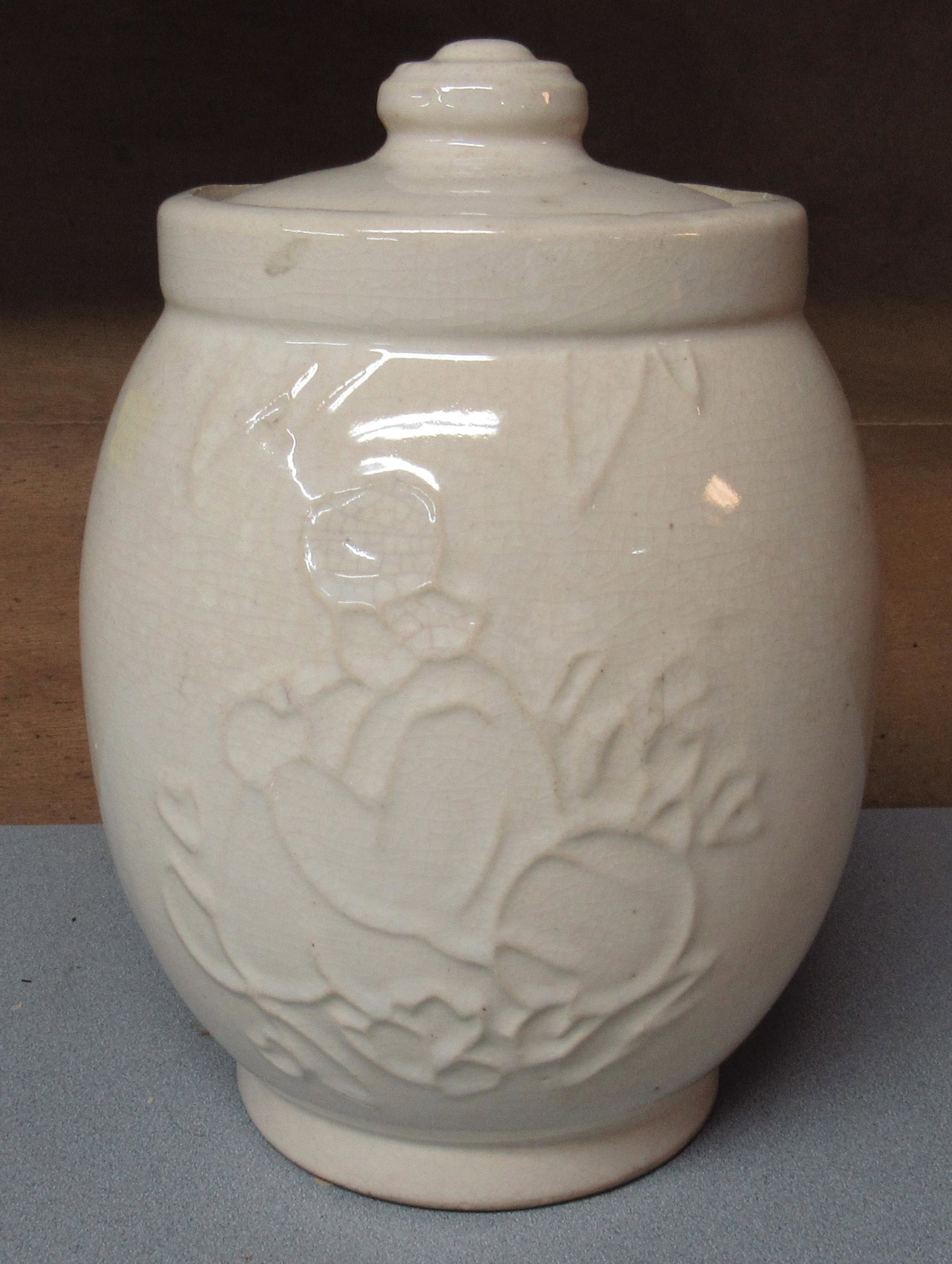 McCoy Cookie Jar: Approx 9 1/2" tall.