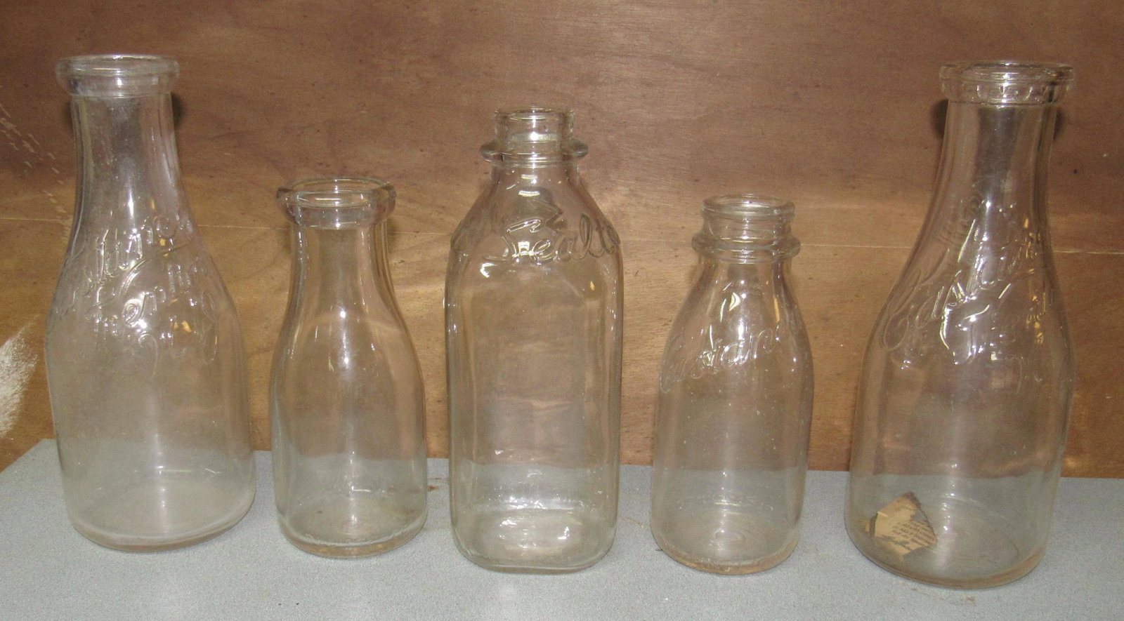 Castanea Trenton NJ Sealtest Milk Bottles: Getting all pictured