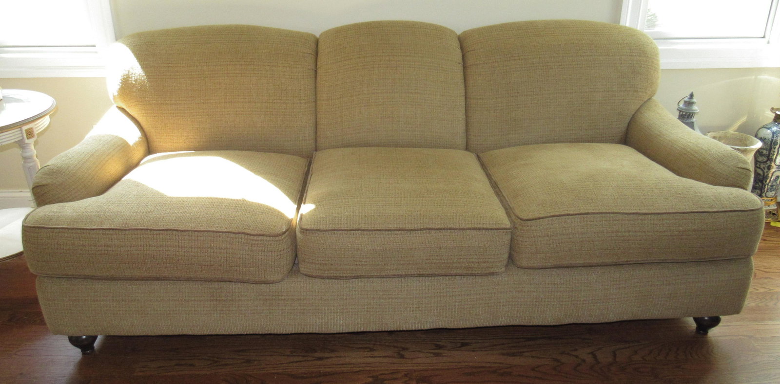 Domain Home Couch / Sofa: Apprx 42" deep and 87" long