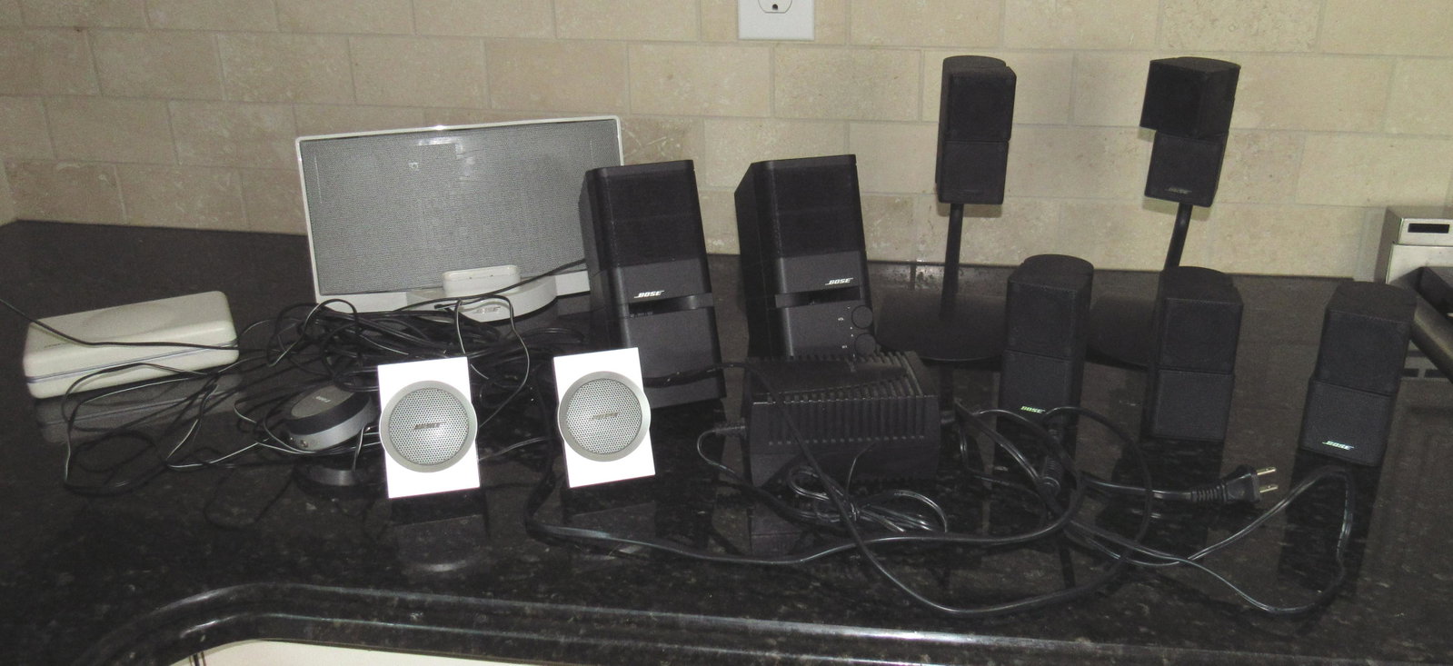 Bose Speakers Power Supply & Misc: Getting all pictured