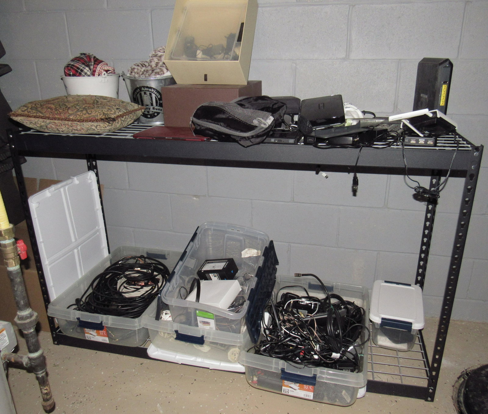 Shelf Contents Including Printer: Lot includes all on shelf ( not shelf). Take what you want and leave the rest