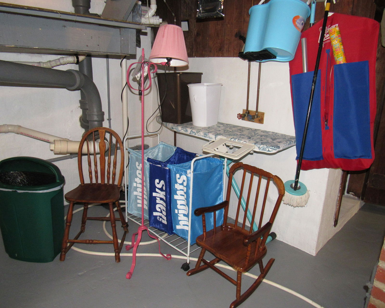 Floor Lamp Shoe Organizer Chair Childs Rocker: Getting all pictured. Take what you want and leave the rest