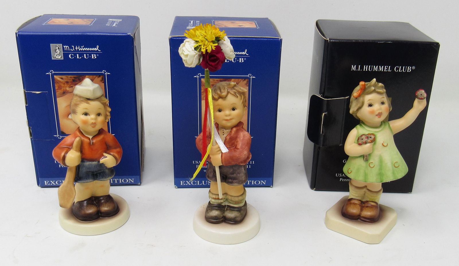 3 Hummel Goebels: Approx 4 1/4" tall