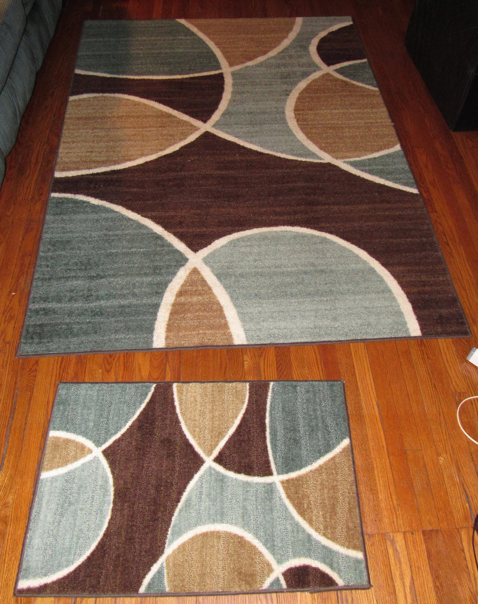 Area Rugs: Largest is apprx 60" x 84"