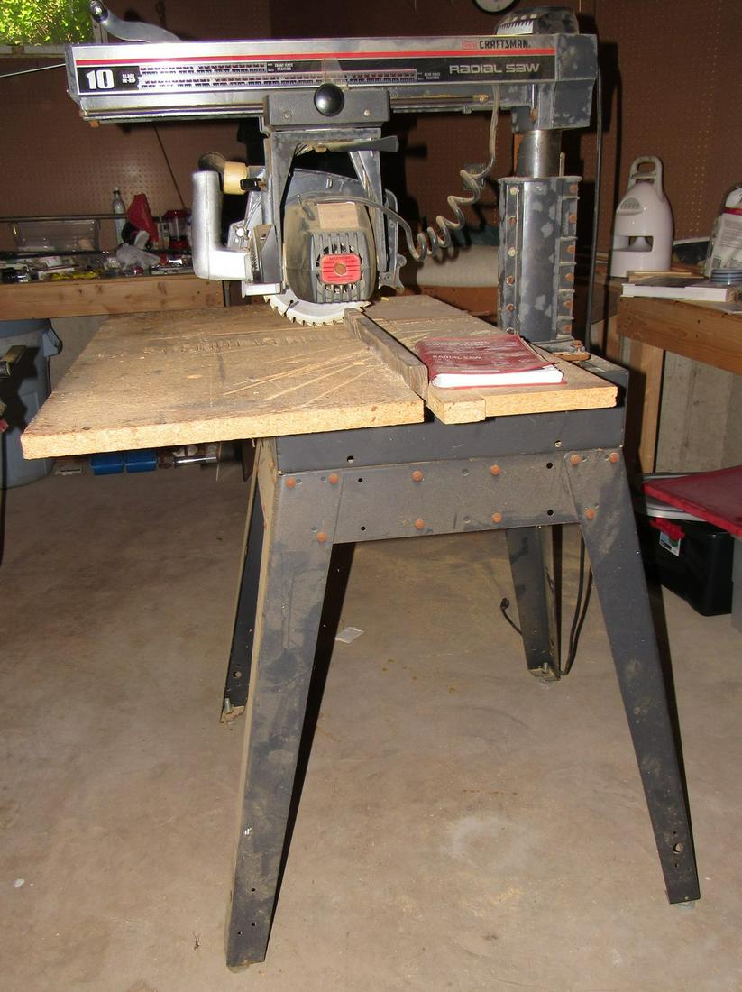 Sears 10 inch Radial Saw: Saw
