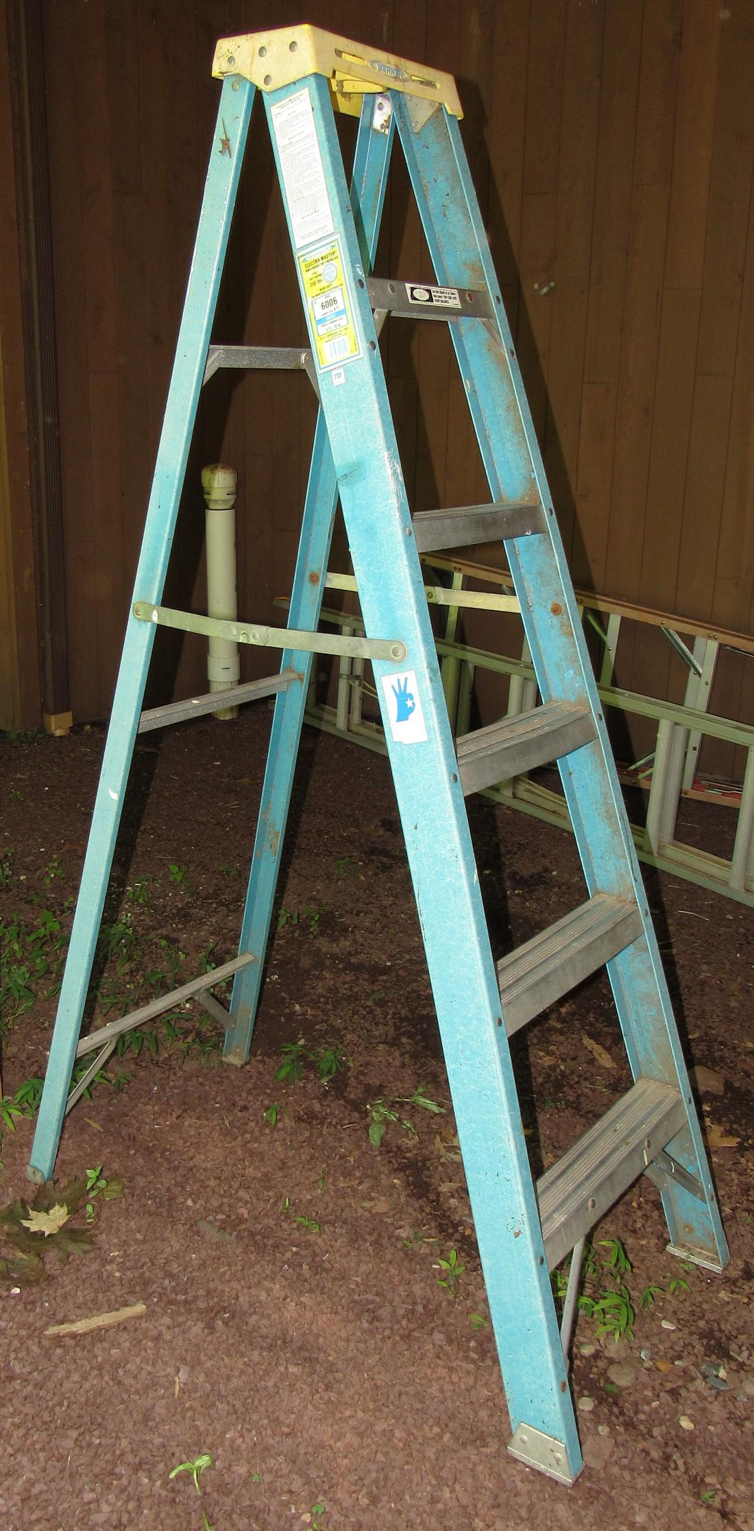 Werner Model 6006 6' Step Ladder: Step Ladder
