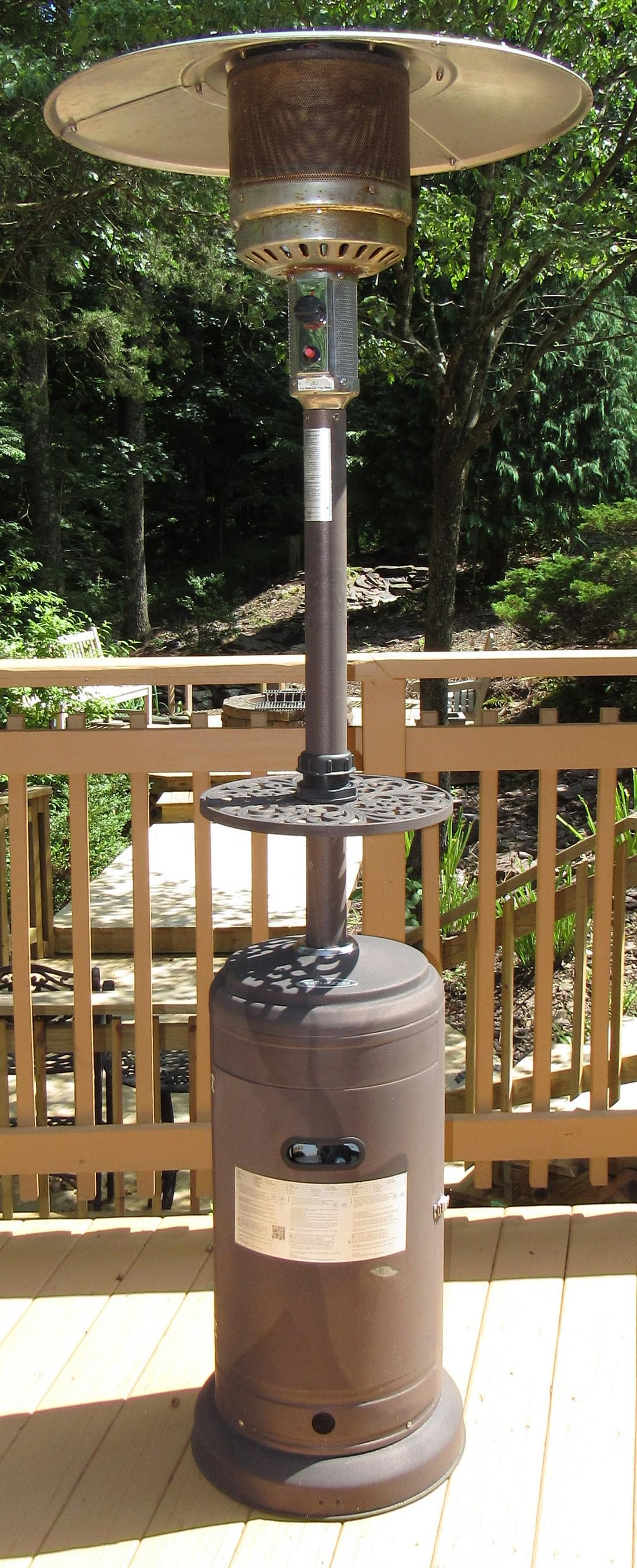 Hiland Premium Series Outdoor Patio Propane Heater: Approx 84" tall