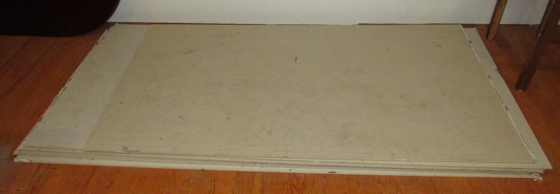 5 Full Sheets 1/2" Sheetrock: 5 full sheets and partial sheet.