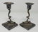 Juvento Lopez 925 Sterling Silver Candle Holders Sticks