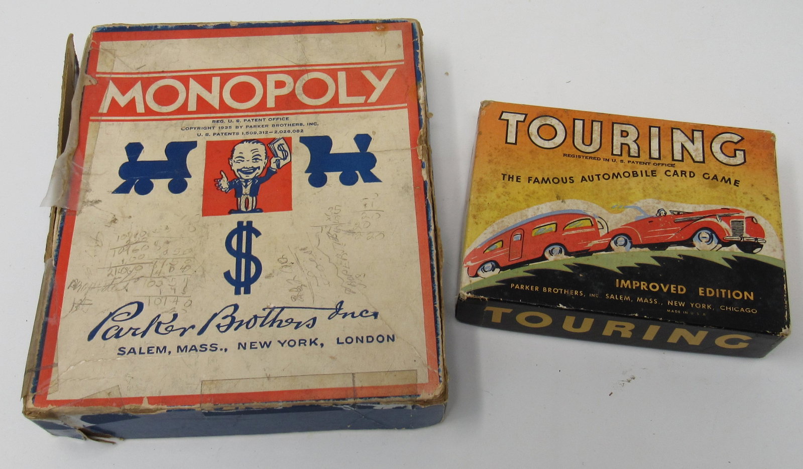 Monopoly & Touring Cards: Getting both games pictured