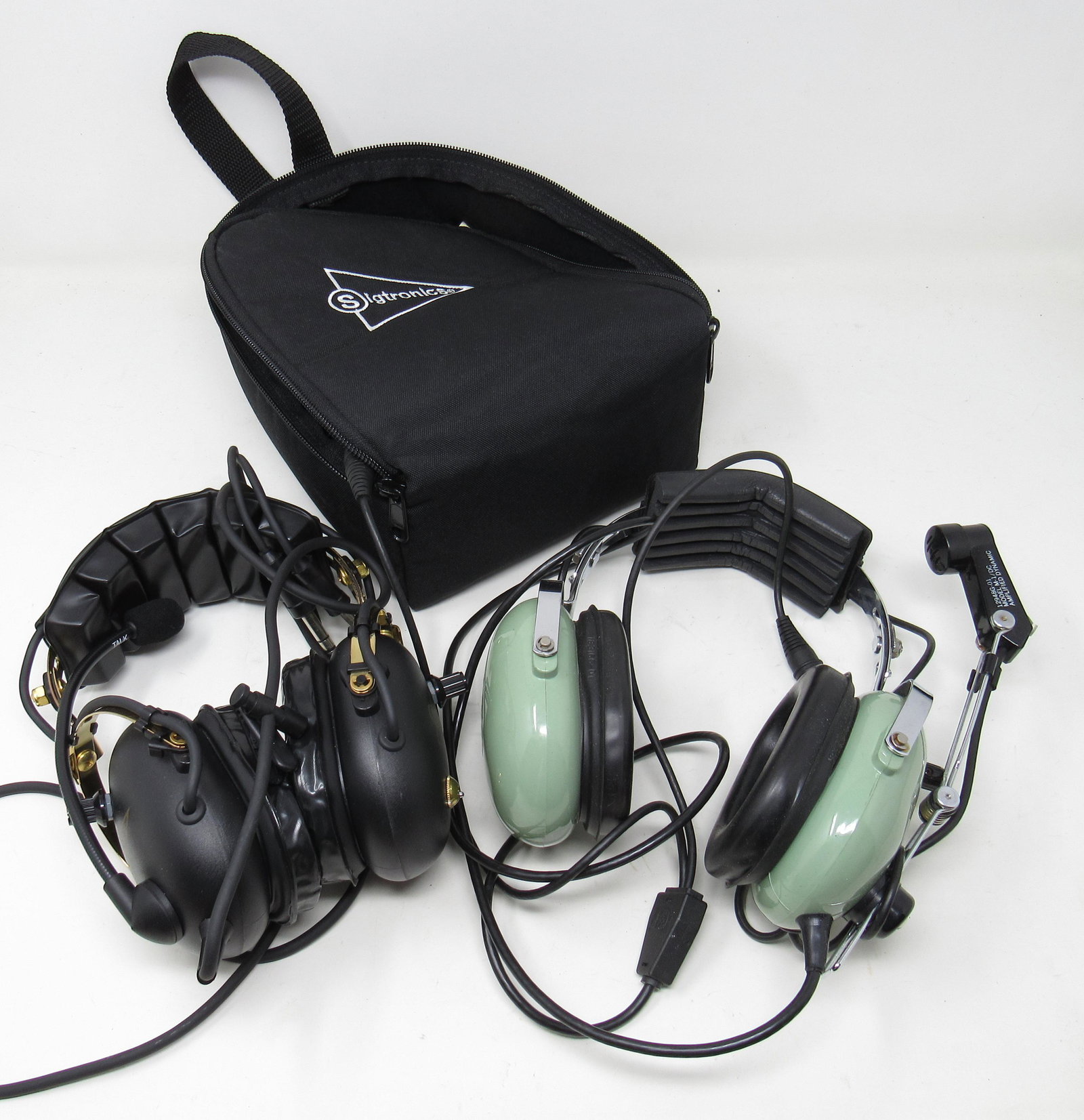 David Clark H10-30 Sigtronics Aviation Headsets: Getting all pictured