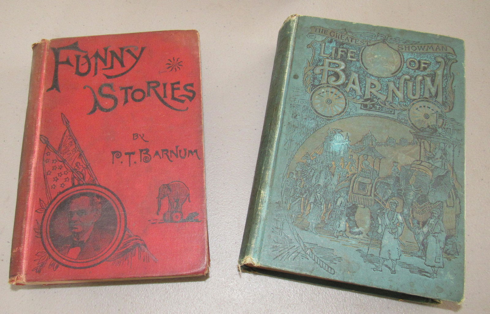 Life of Barnum Funny Stories PT Barnum Books: Getting both