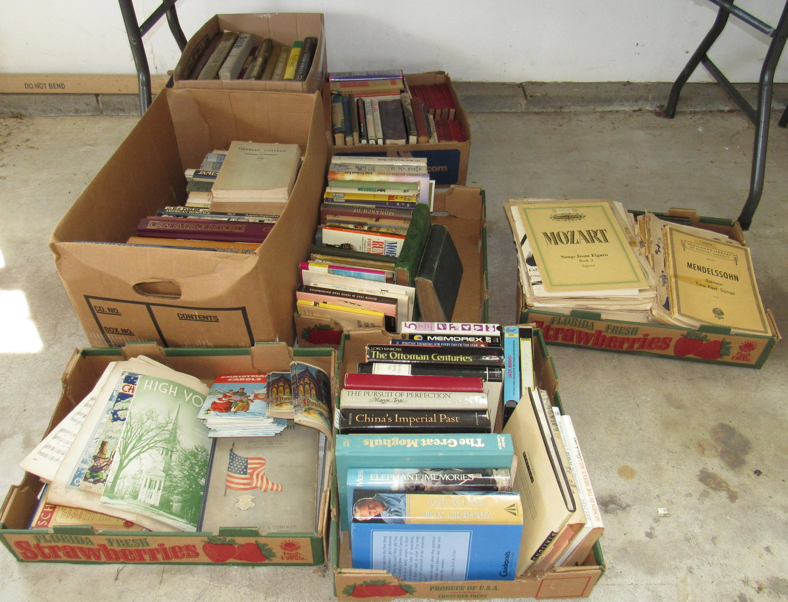 Books and Sheet Music: Getting all pictured