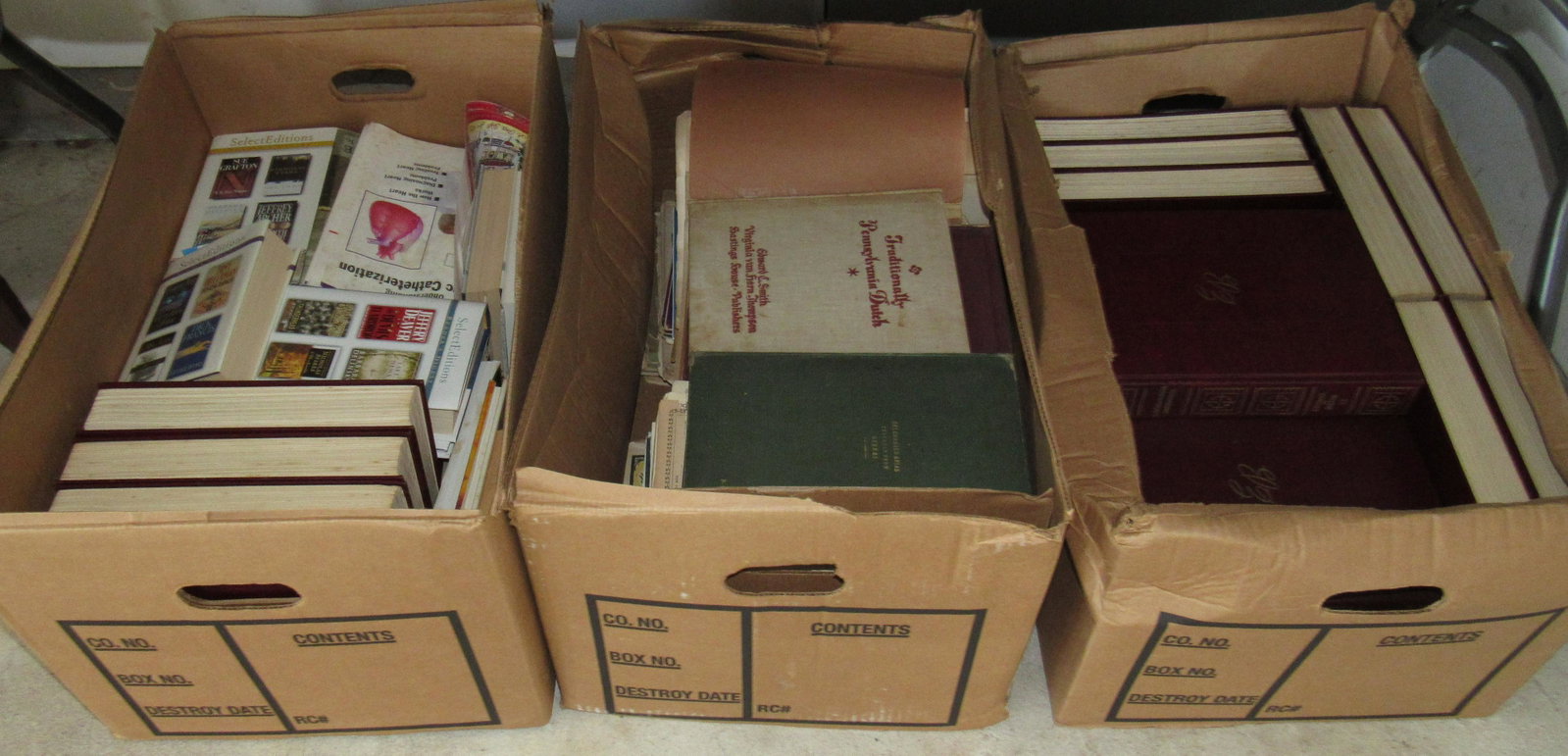 3 Boxes Encyclpoedias Sheet Music & Books: Getting all pictured