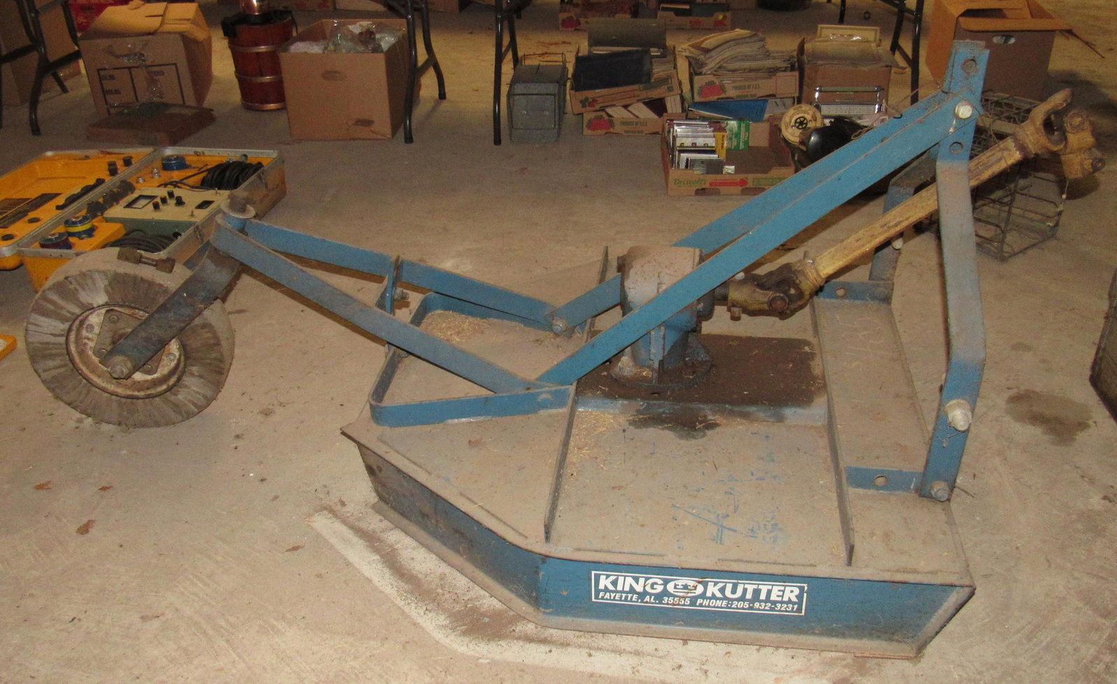 King Kutter 3 Point Hitch Brush Hog: Approx 42"