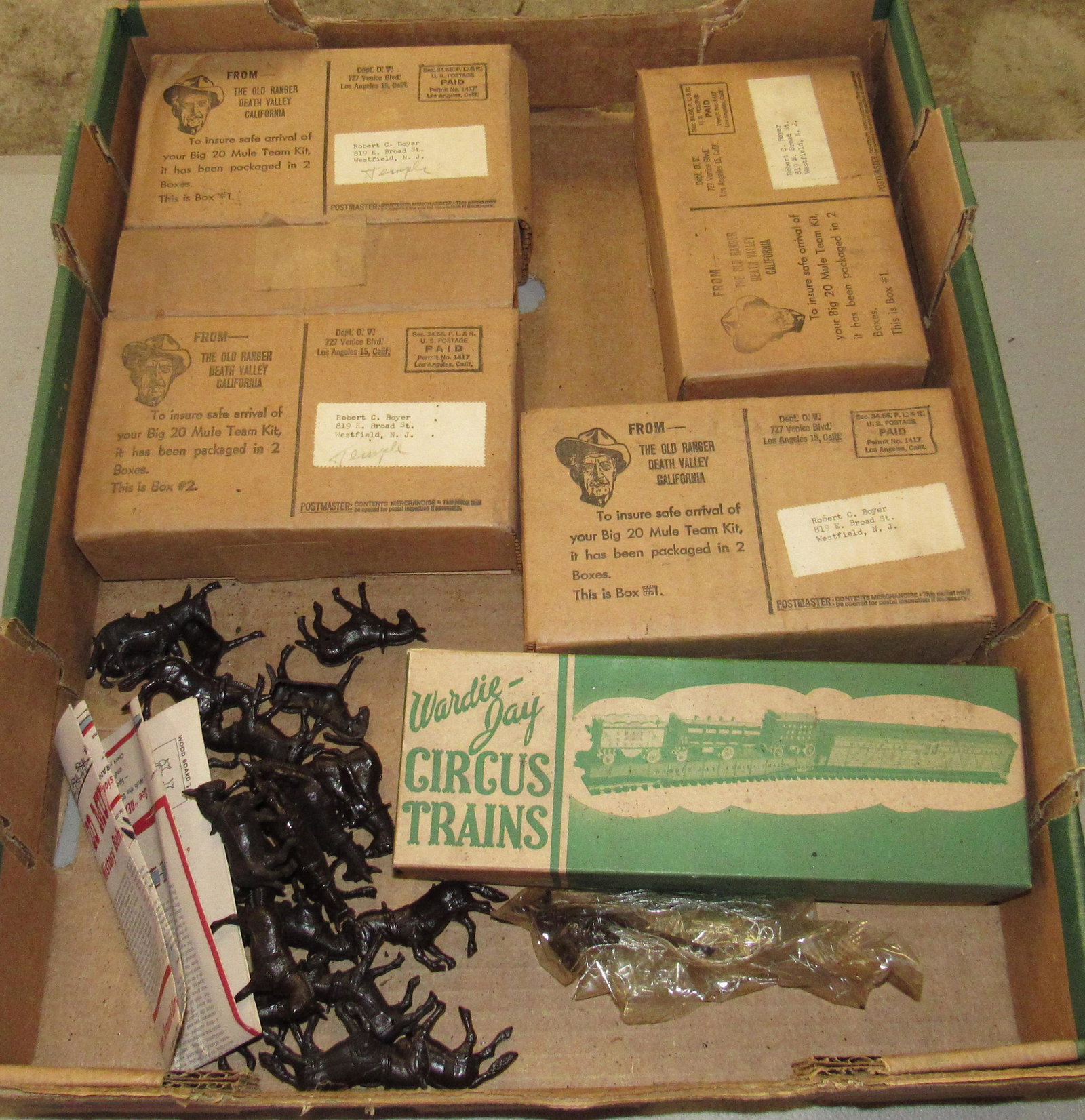 Old Ranger Big 20 Mule Team Kits Wardie Jay Circus: Getting all pictured