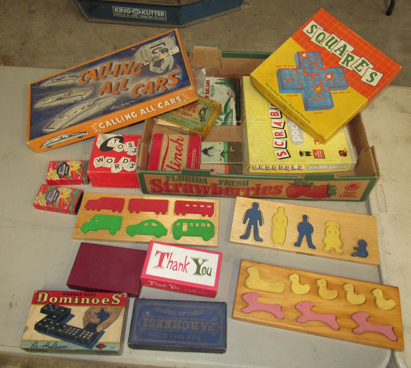Parker Brothers Calling All Cars Rook Games & Misc: Getting all on table