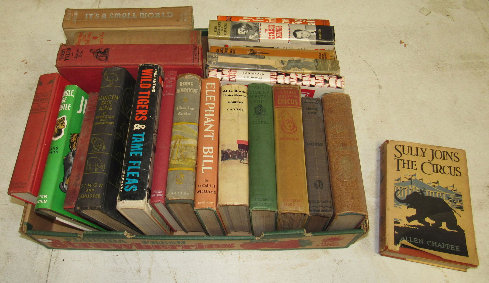1874 PT Barnum Authors Edition & Misc Circus Books: Getting all in box