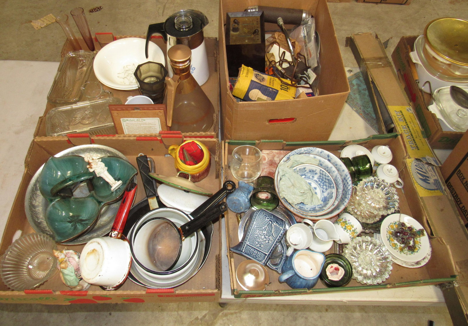 Contents of Table: Getting all pictured on table