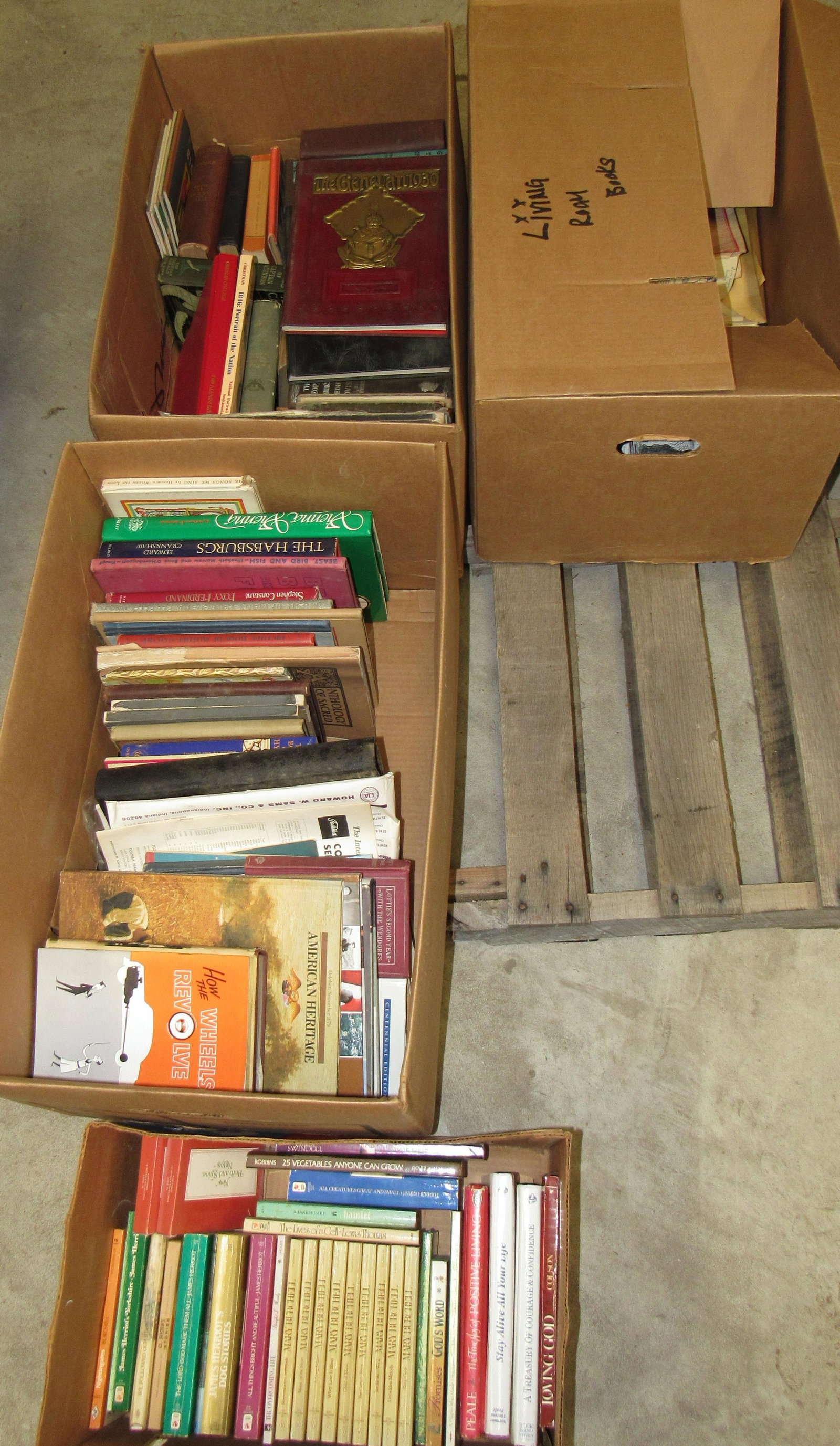 Books and Sheet Music: Getting all pictured
