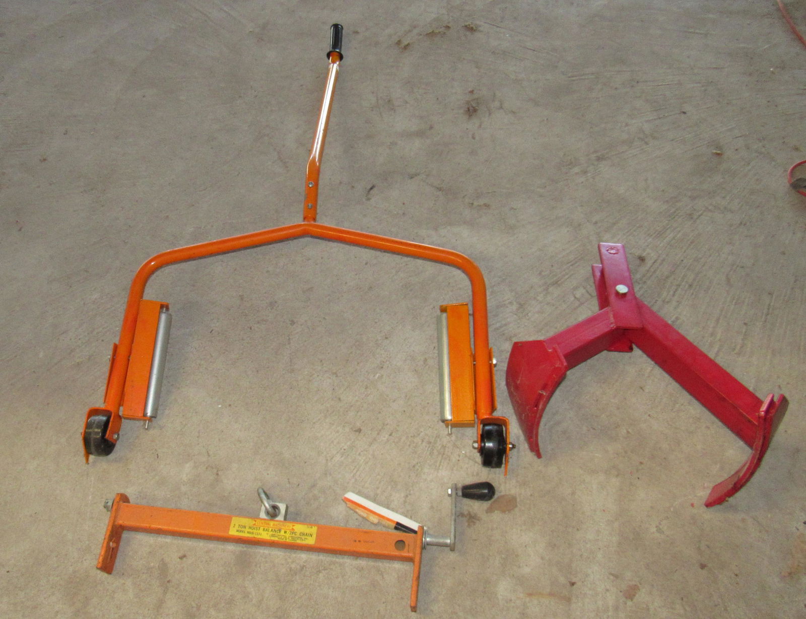 2 Ton Hoist Drum Lifter ?: Getting all 3 pictured