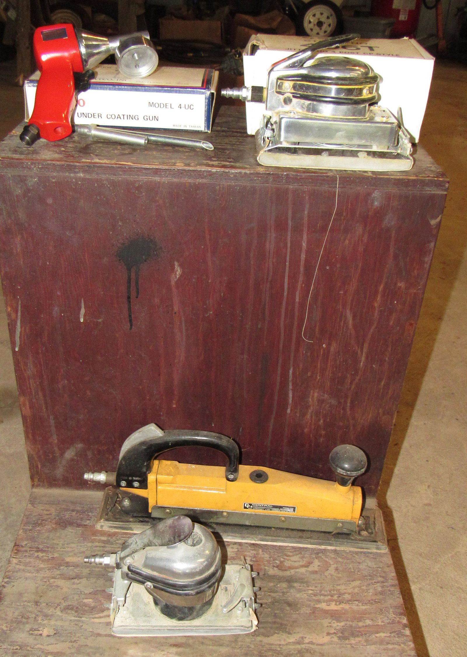 Prato Pneumatic Under Coating Gun Sanders Central: Getting all 4 pictured