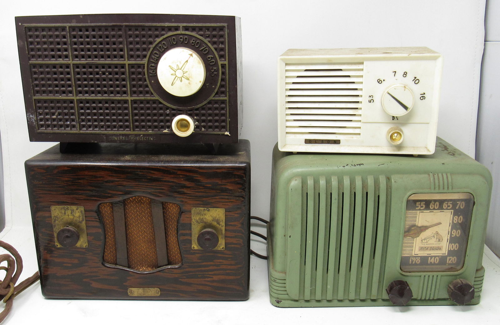 General Electric Olson Rca Victor Radios: Getting all 4