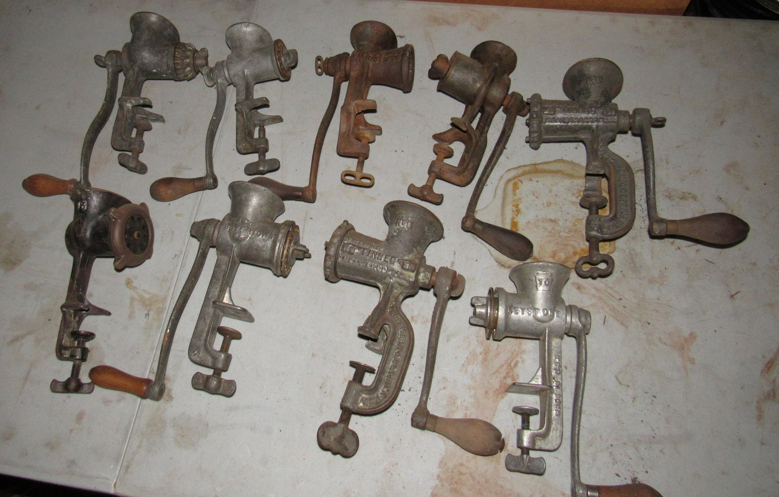 Keystone Enterprise Larkon Meat Grinders: Getting all pictured