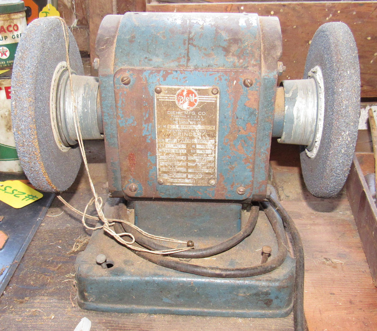 Diehl Bench Grinder: Grinder
