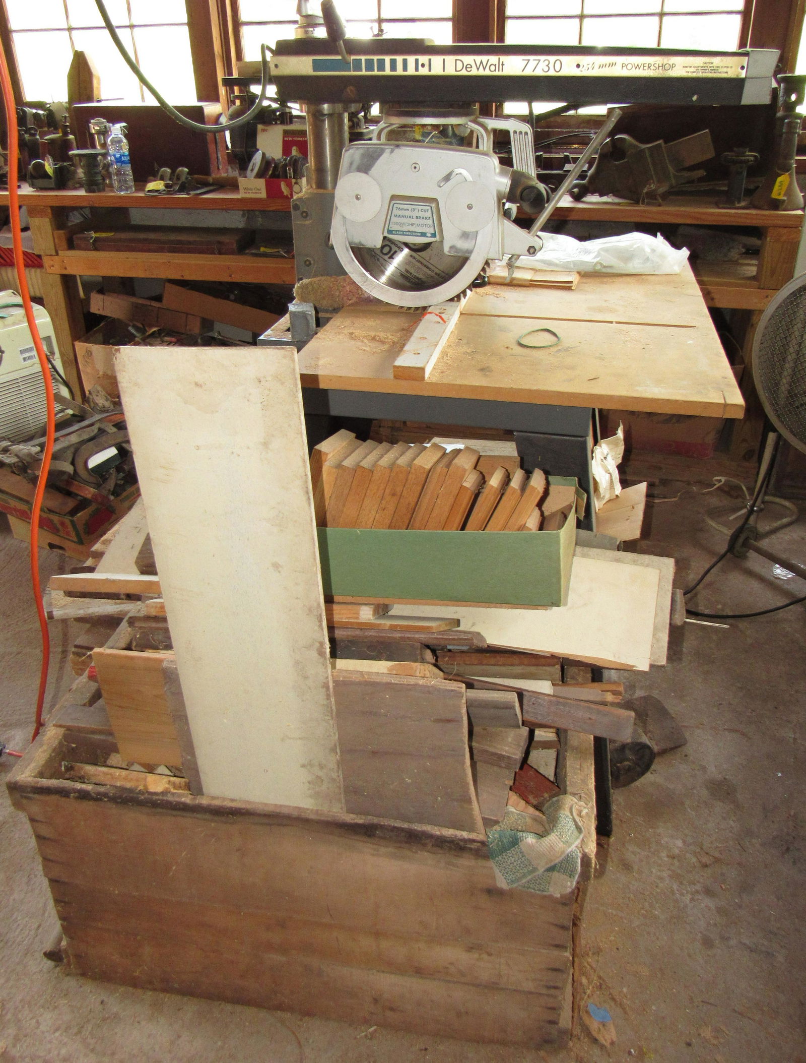 Vintage Dewalt 7730 Radial Arm Saw
