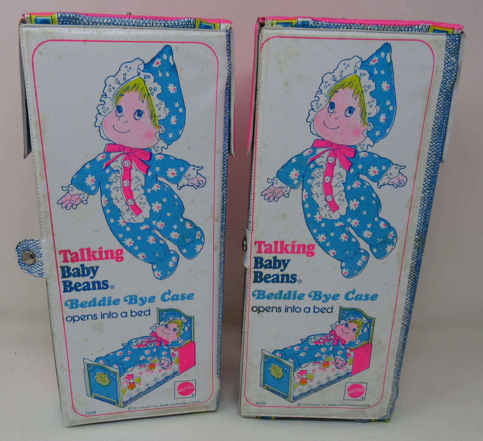 Vintage Mattel Talking Baby Beans Beddie Time Cases: Getting both