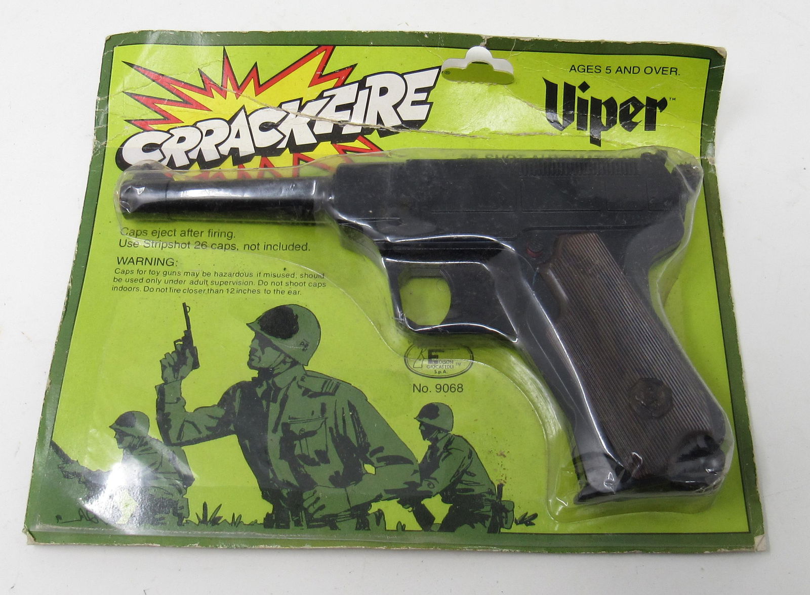 1975 Mattel Viper Cap Gun NOS: New old Stock