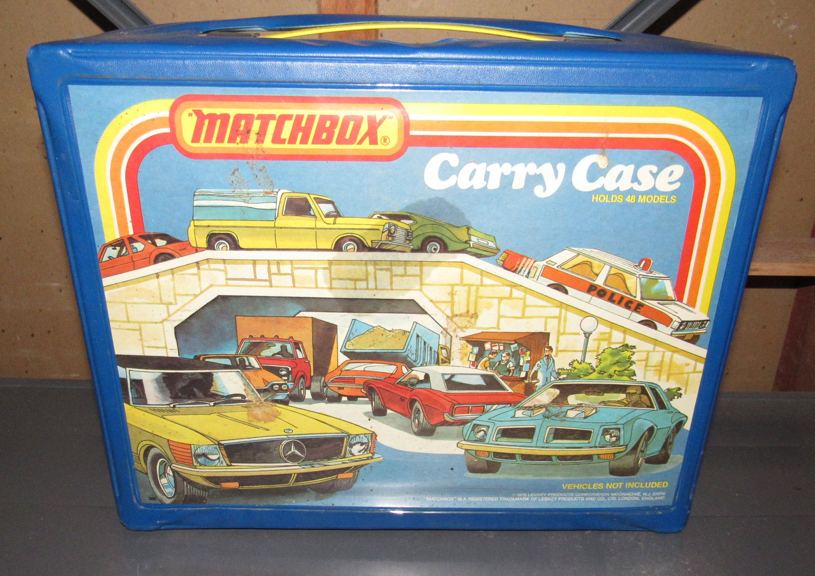 Matchbox Carrying Case and Cars: Getting all pictured.